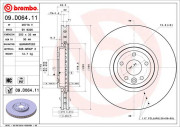 BV 9326 Brzdový kotouč COATED DISC LINE BRECO