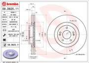 BV 8005 Brzdový kotouč COATED DISC LINE BRECO