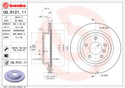 BV 9024 Brzdový kotouč COATED DISC LINE BRECO