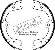 1067.200 Sada brzdových čelistí, parkovací brzda fri.tech.