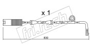 SU.104 Vystrazny kontakt, opotrebeni oblozeni fri.tech.