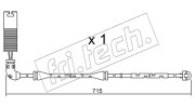 SU.155 Vystrazny kontakt, opotrebeni oblozeni fri.tech.