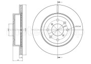 BD1086 Brzdový kotouč fri.tech.