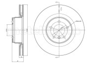 BD1379 Brzdový kotouč fri.tech.