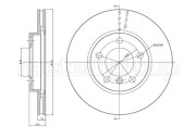 BD1452 Brzdový kotouč fri.tech.