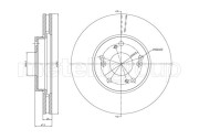 BD1655 Brzdový kotouč fri.tech.