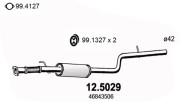 12.5029 Výfuková trubka ASSO