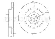 800-700C Brzdový kotouč CIFAM