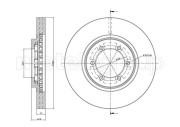 800-954C Brzdový kotouč CIFAM