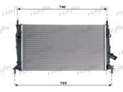 0105.3081 Chladič, chlazení motoru FRIGAIR