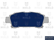 1050746 Sada brzdových destiček, kotoučová brzda AKRON-MALÒ