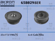 658029BER Řemenice, klikový hřídel AKRON-MALÒ