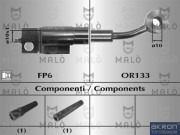 80031 Brzdová hadice AKRON-MALÒ