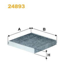 24893 Filtr, vzduch v interiéru WIX FILTERS