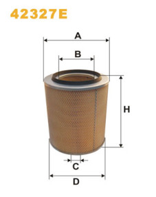 42327E Vzduchový filtr WIX FILTERS