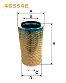 46554E Vzduchový filtr WIX FILTERS