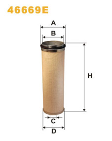 46669E Filtr - sekundární vzduch WIX FILTERS