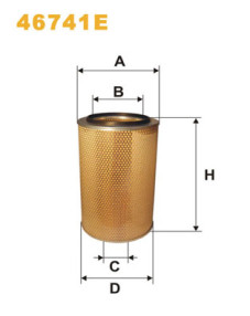 46741E Vzduchový filtr WIX FILTERS