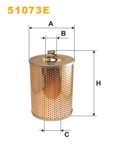 51073E Filtr, pracovní hydraulika WIX FILTERS