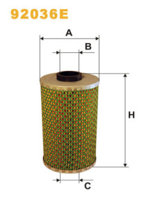 92036E Olejový filtr WIX FILTERS