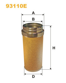 93110E Filtr - sekundární vzduch WIX FILTERS