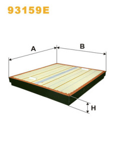 93159E Vzduchový filtr WIX FILTERS