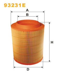 93231E Vzduchový filtr WIX FILTERS