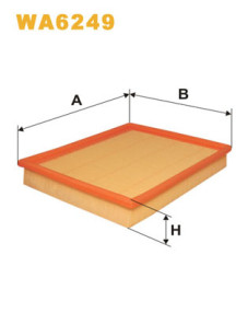WA6249 Vzduchový filtr WIX FILTERS