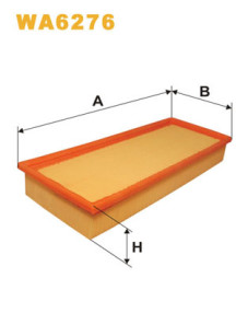 WA6276 Vzduchový filtr WIX FILTERS