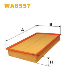 WA6557 Vzduchový filtr WIX FILTERS
