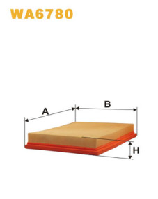 WA6780 Vzduchový filtr WIX FILTERS