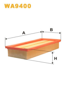 WA9400 Vzduchový filtr WIX FILTERS