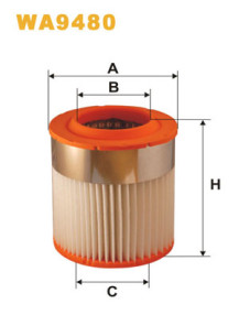 WA9480 Vzduchový filtr WIX FILTERS