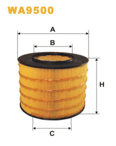 WA9500 Vzduchový filtr WIX FILTERS