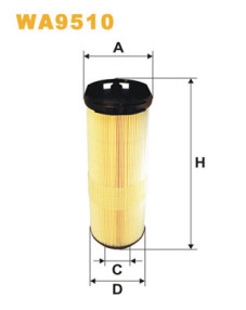 WA9510 Vzduchový filtr WIX FILTERS