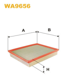 WA9656 Vzduchový filtr WIX FILTERS