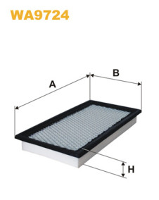 WA9724 Vzduchový filtr WIX FILTERS