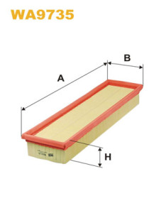 WA9735 Vzduchový filtr WIX FILTERS
