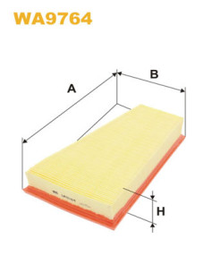 WA9764 Vzduchový filtr WIX FILTERS