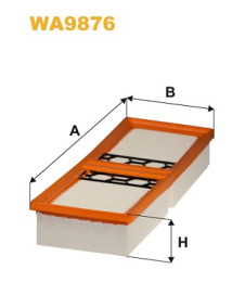 WA9876 Vzduchový filtr WIX FILTERS