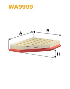 WA9909 Vzduchový filtr WIX FILTERS