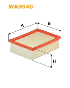 WA9940 Vzduchový filtr WIX FILTERS