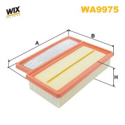 WA9975 Vzduchový filtr WIX FILTERS