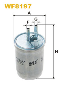 WF8197 Palivový filtr WIX FILTERS