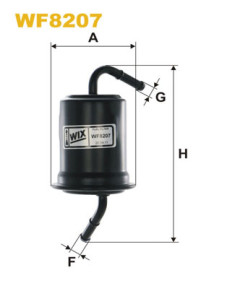 WF8207 Palivový filtr WIX FILTERS