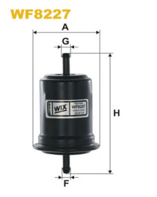 WF8227 Palivový filtr WIX FILTERS