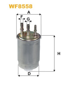 WF8558 Palivový filtr WIX FILTERS