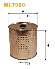 WL7000 Olejový filtr WIX FILTERS