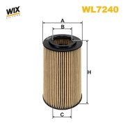 WL7240 Olejový filtr WIX FILTERS