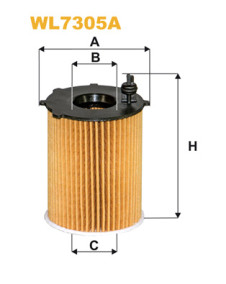 WL7305A Olejový filtr WIX FILTERS